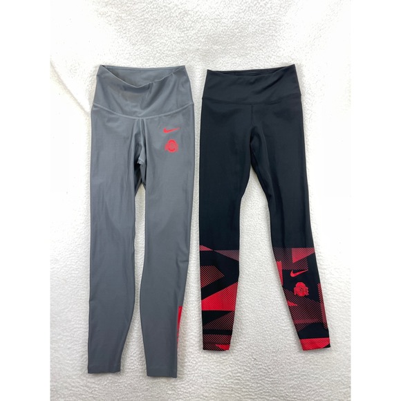 Nike Women's Ohio State Buckeyes Dri-Fit Leggings XS/S - Picture 1 of 10